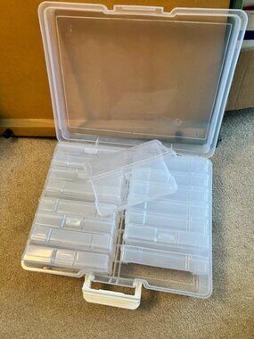 Bead/Jewelery/Crystal Organizer Box 16 boxes inside
